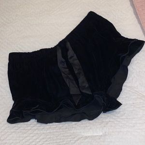 Victoria’s Secret velvet shorts